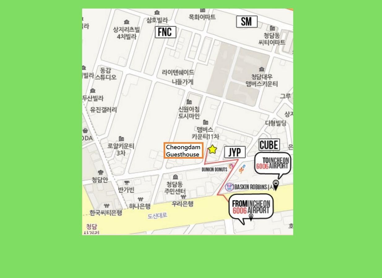 Cheongdam Ladies Guesthouse In 首爾 外观 照片